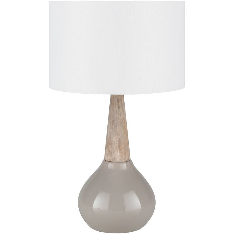 Peregrine Gray Modern Table Lamp