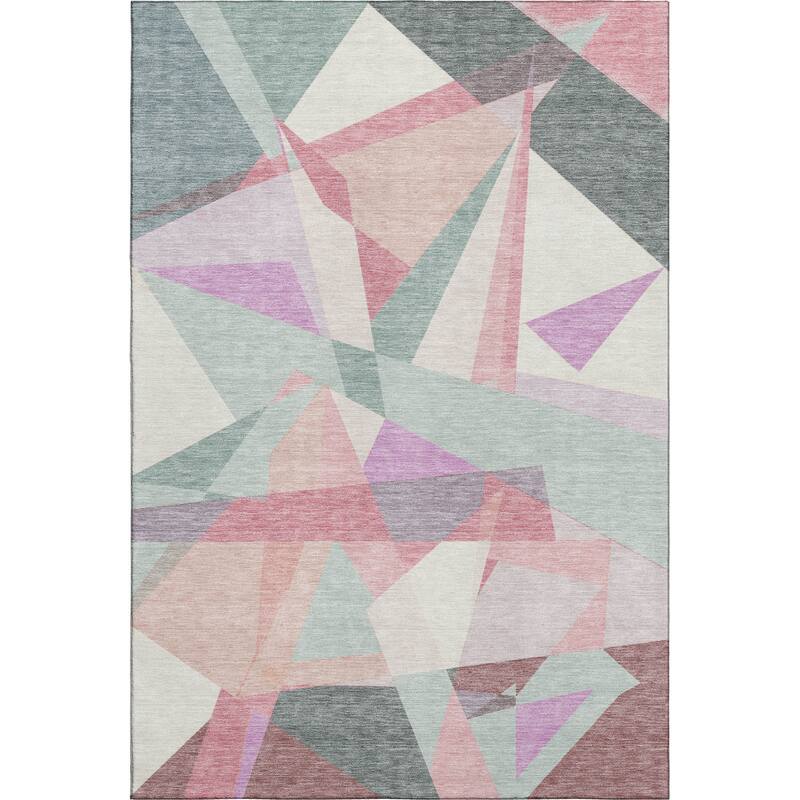 Premium Washable Super Soft Abstract Geo Mayfield Rug