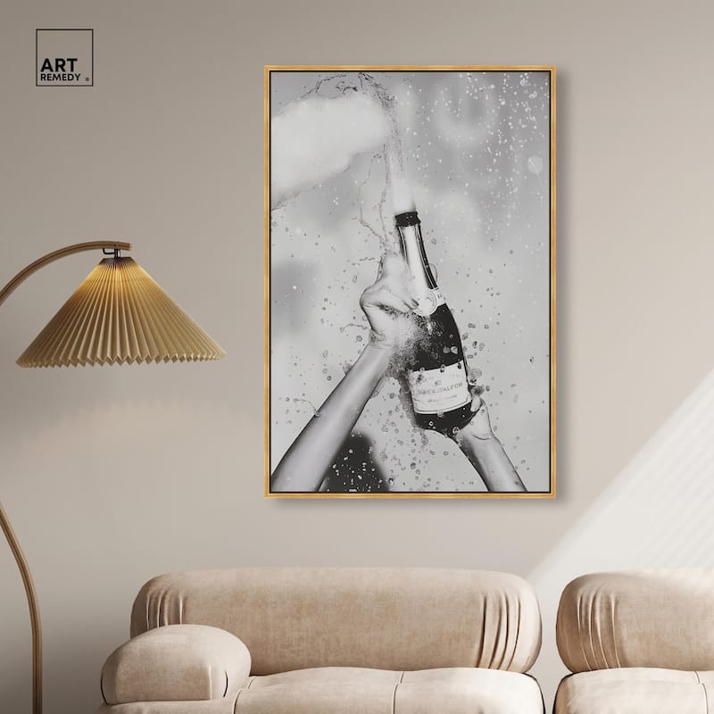 Hold the Moment I Canvas by Art Remedy