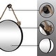 preview thumbnail 6 of 5, FirsTime & Co. Dockline Round Mirror, American Crafted, Oil Rubbed Bronze, Mirror, 22 x 2 x 33.5 in