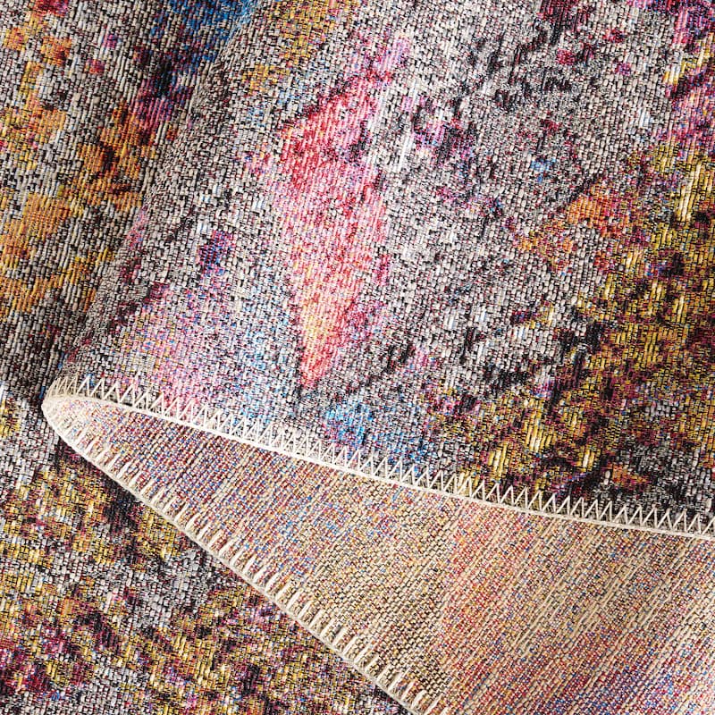 SAFAVIEH Barbados Germana Modern Waterproof Patio Backyard Rug