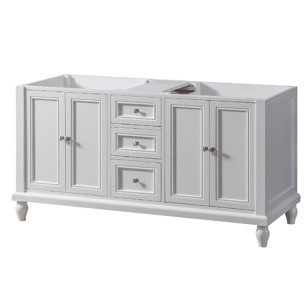 Classic 60 in. Vanity in White