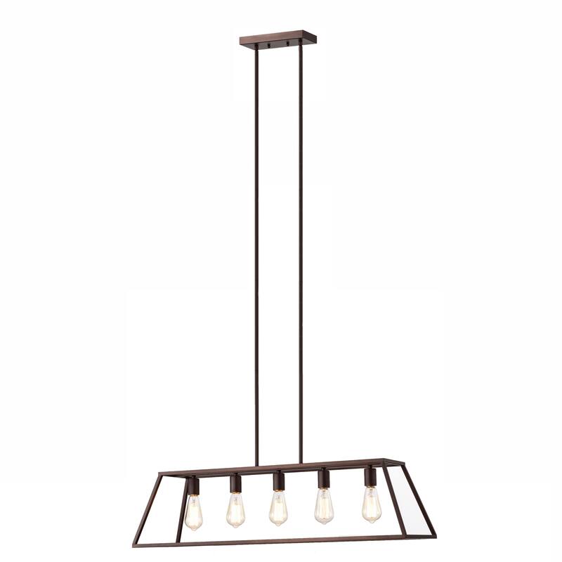 5-light Linear Island Fixture