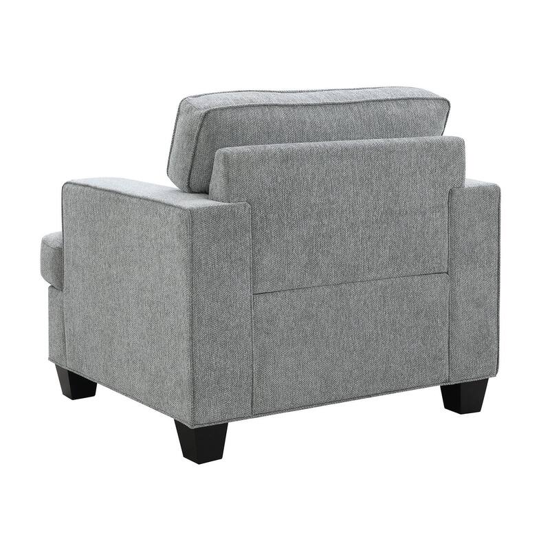 Baldwin 39" Accent Chair, Dalton Graphite