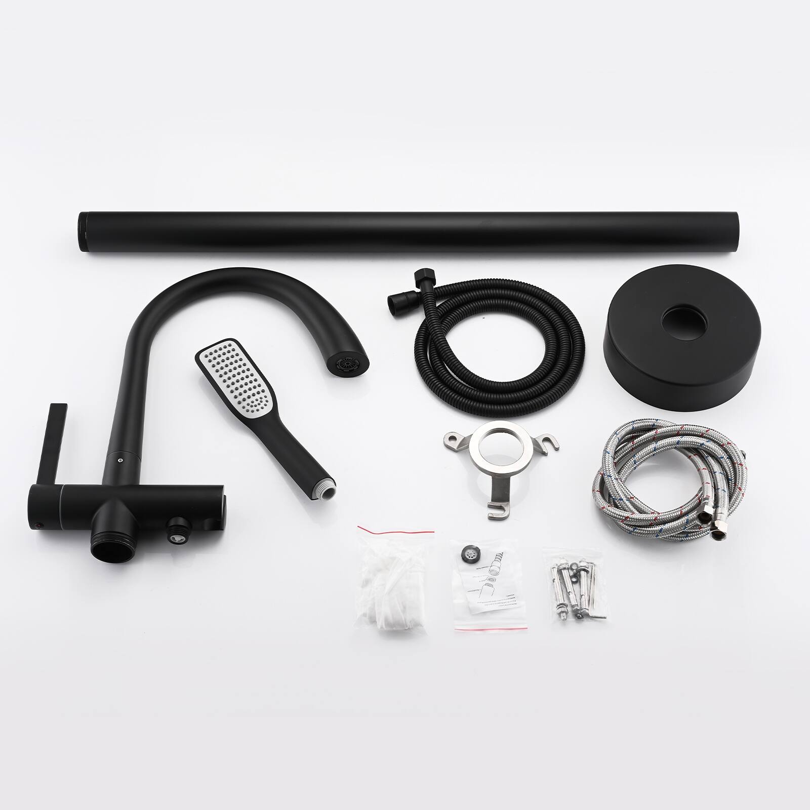 Bathlet Tub Filler Faucet Free Standing Bathtub Mixer Tap with Hand