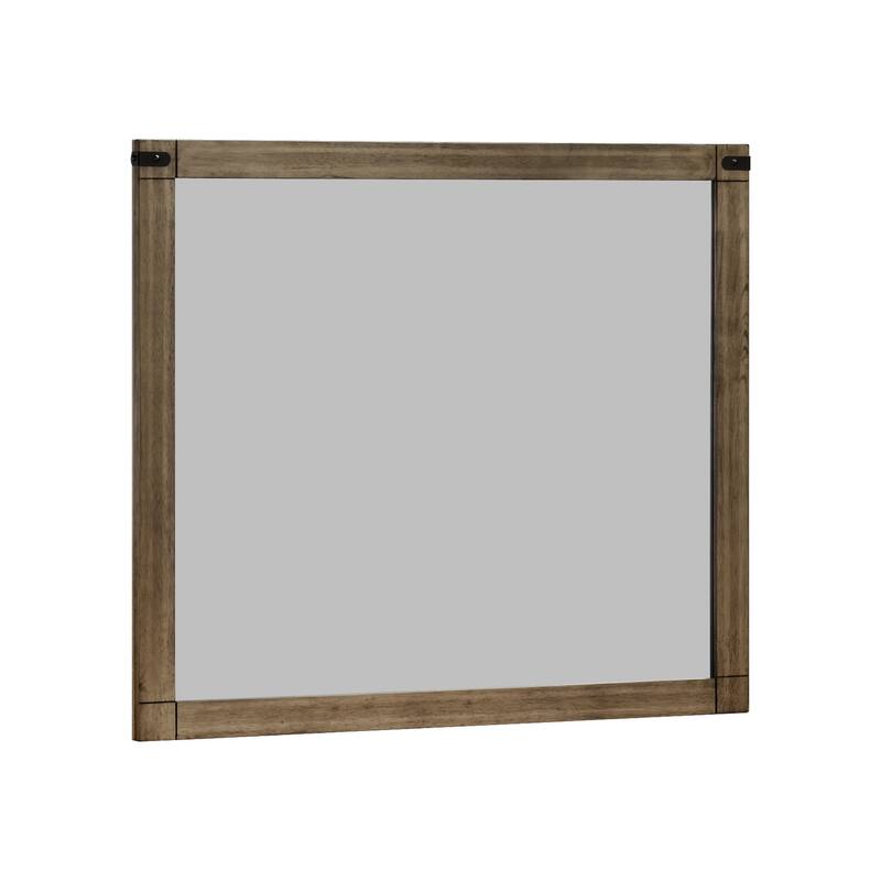 Terrence Melamine Fabric Upholstered Panel Bed