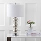 preview thumbnail 5 of 63, JONATHAN Y Ella 27" Glass Triple-Sphere LED Table Lamp, Mercury Silver/Chrome (Set of 2)
