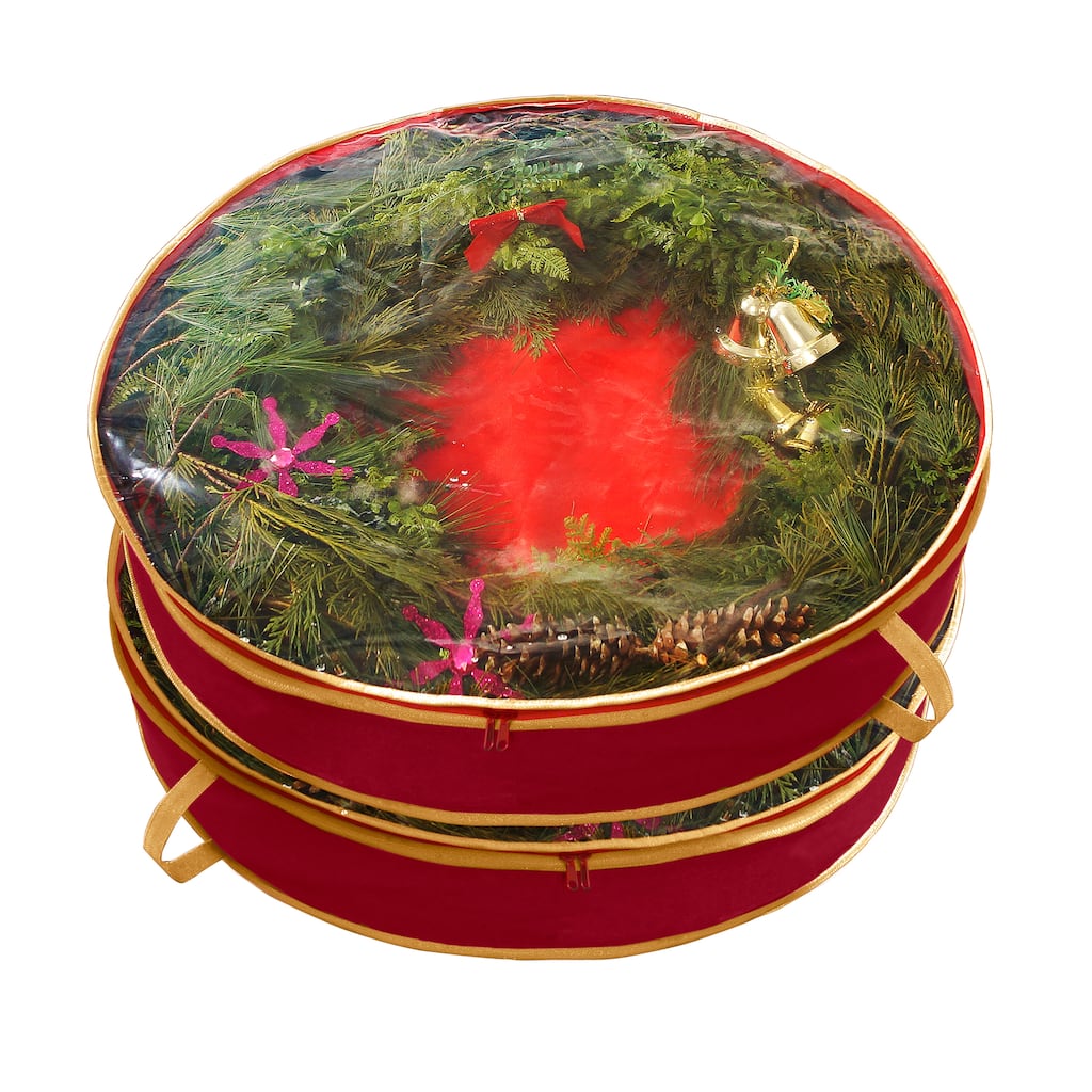 Simplify Set of Two 30" Wreath Bags - 30"x6"