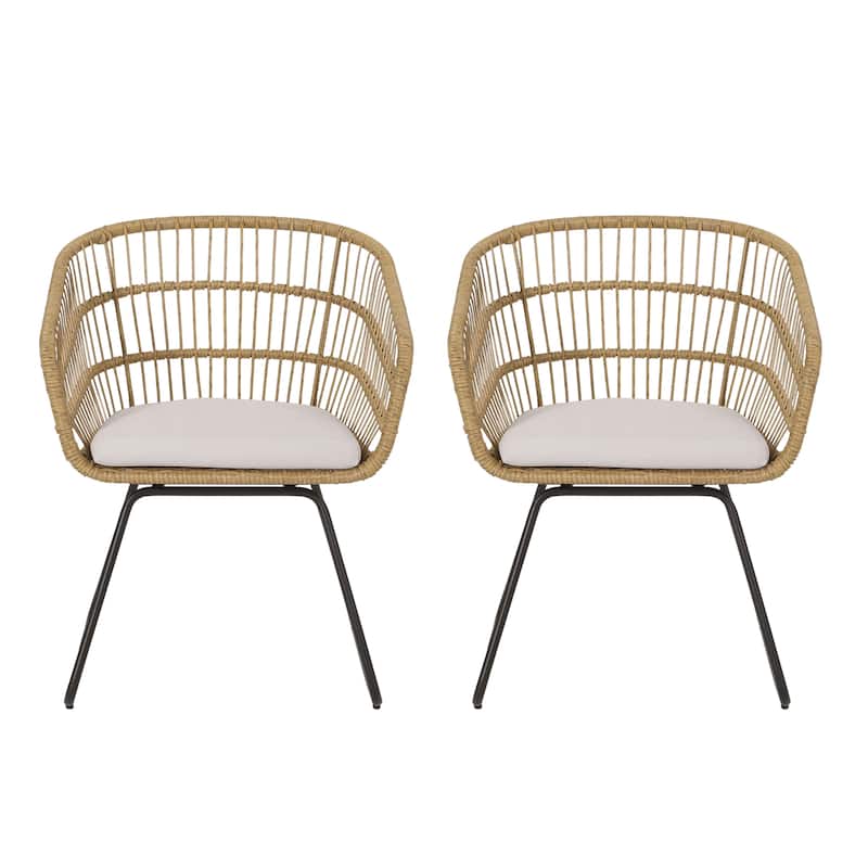 Chair with Cushion Set of 2