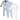 Touched by Nature Baby Organic Cotton Zipper Sleep and Play 3pk, Arctic
