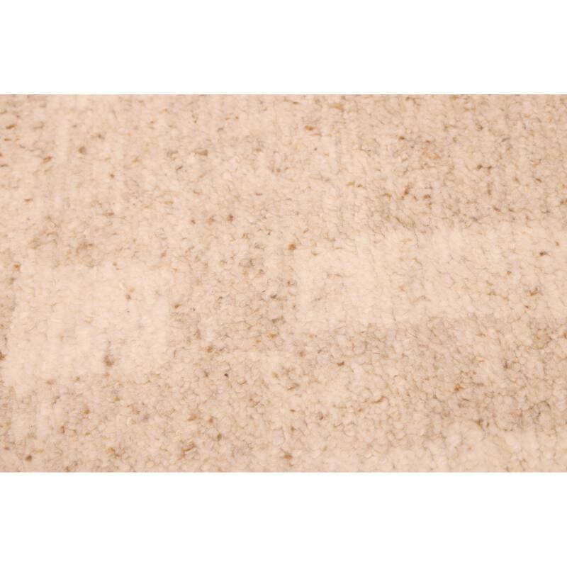 ECARPETGALLERY Hand-knotted Looma Ivory Wool Rug - 8'0 x 9'11