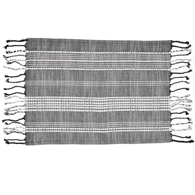 Striped Table Mats (Set of 4) - 14"x20"