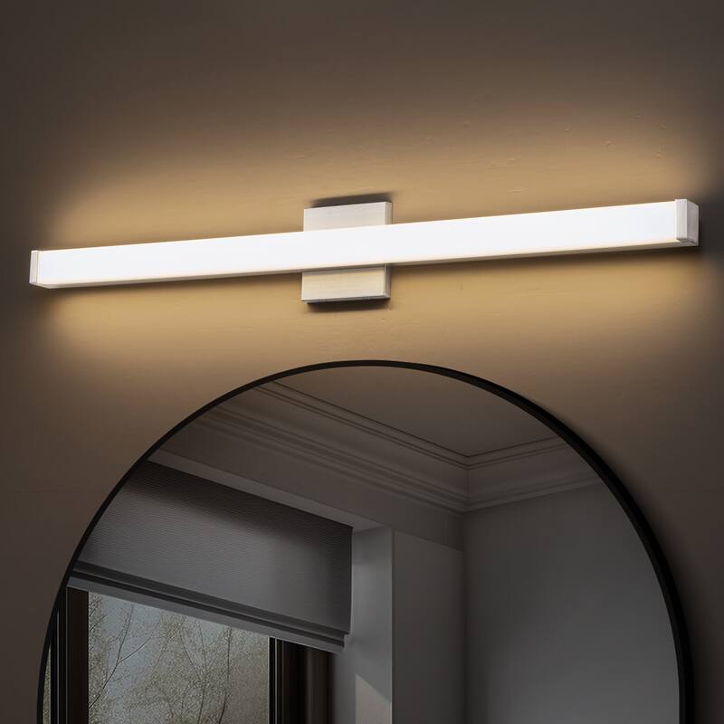 C Cattleya LED Vanity Bar Light Indoor Wall Sconce with Acrylic Shade