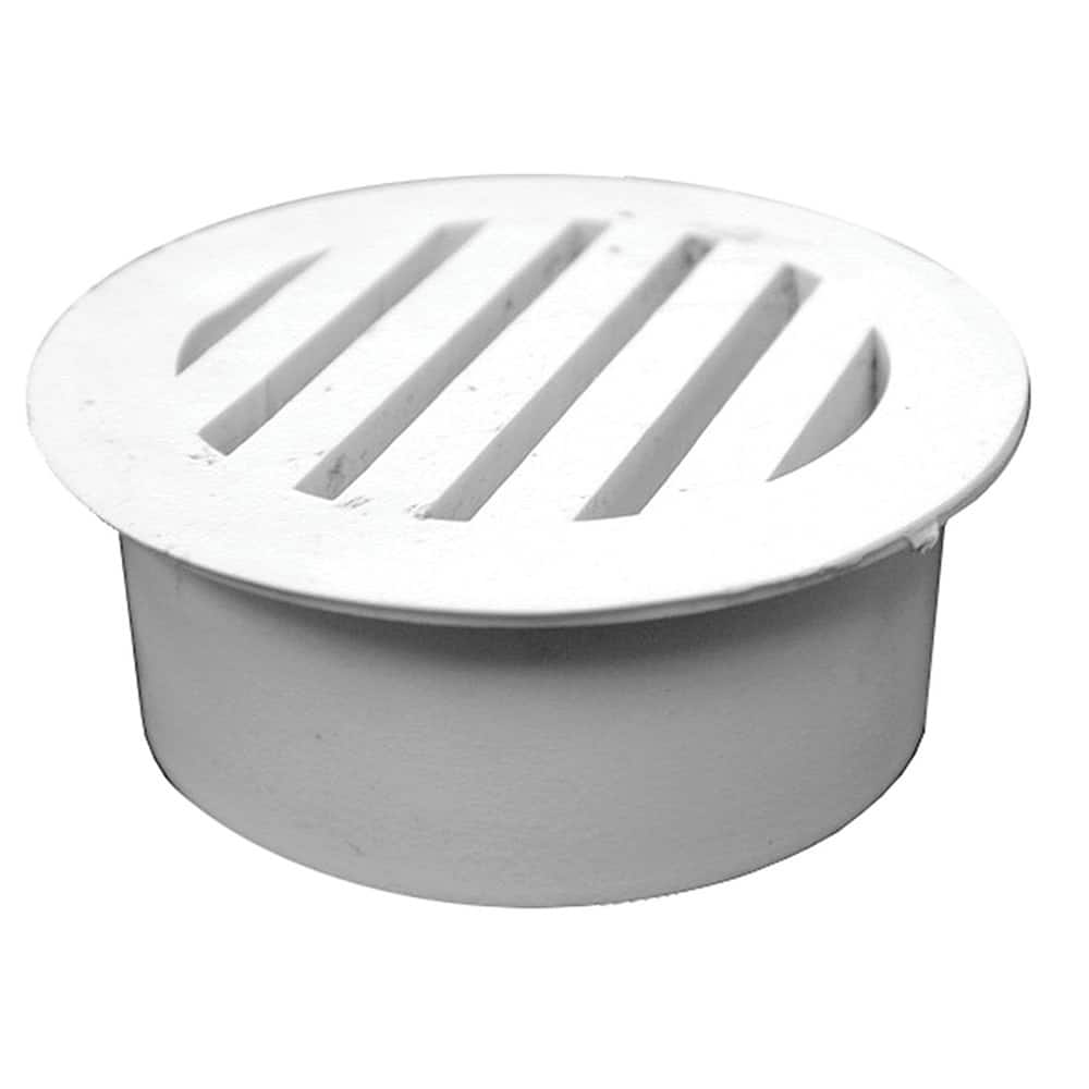 Jones Stephens D42003 3 PVC SNAP IN DRN W/ PLAS STRN