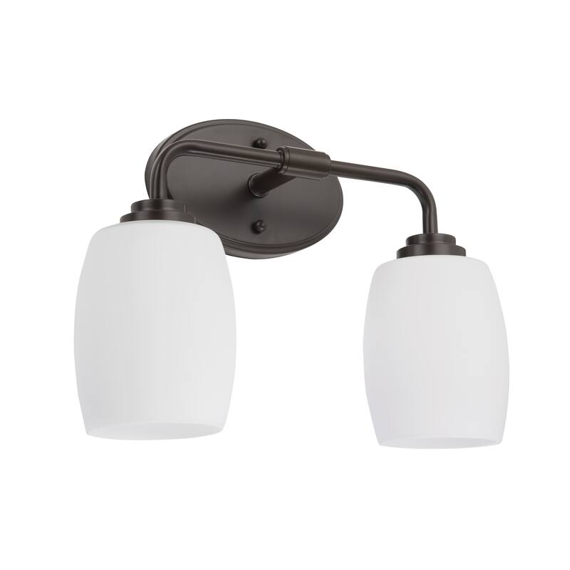 Brio Lighting Meira 2-Light Dimmable Bathroom Vanity Light