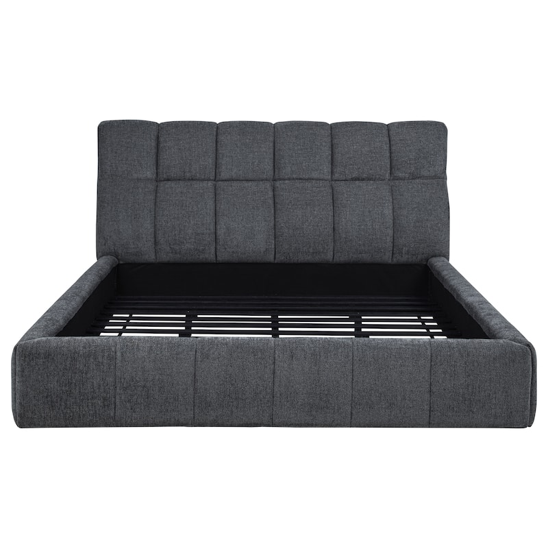 Nollet 48-inch Upholstered Platform Bed