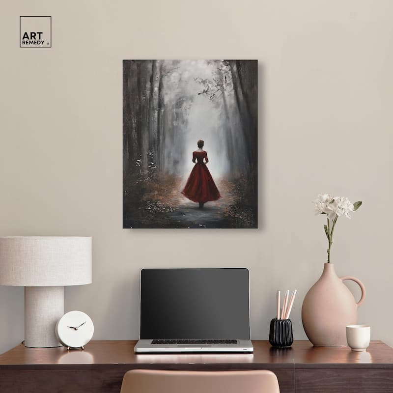 Lost in the Mist I Canvas by Art Remedy, Gallery Wrapped