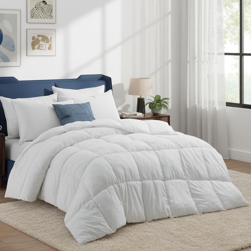 Lightweight Down Alternative Comforter Duvet Insert with Soft Microfiber Shell