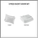 preview thumbnail 14 of 14, Madison Park Maeve 3 Piece Tufted Woven Medallion Duvet Cover Set