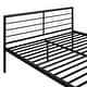 preview thumbnail 13 of 58, Artsy Twin Over Full Metal Bunk Bed with Integrated Desk, Ladder and Quality Slats for Bedroom, Versatile Use
