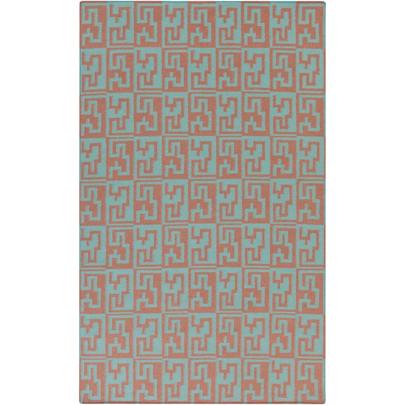Hand-woven Montrouge Flatweave Wool Area Rug