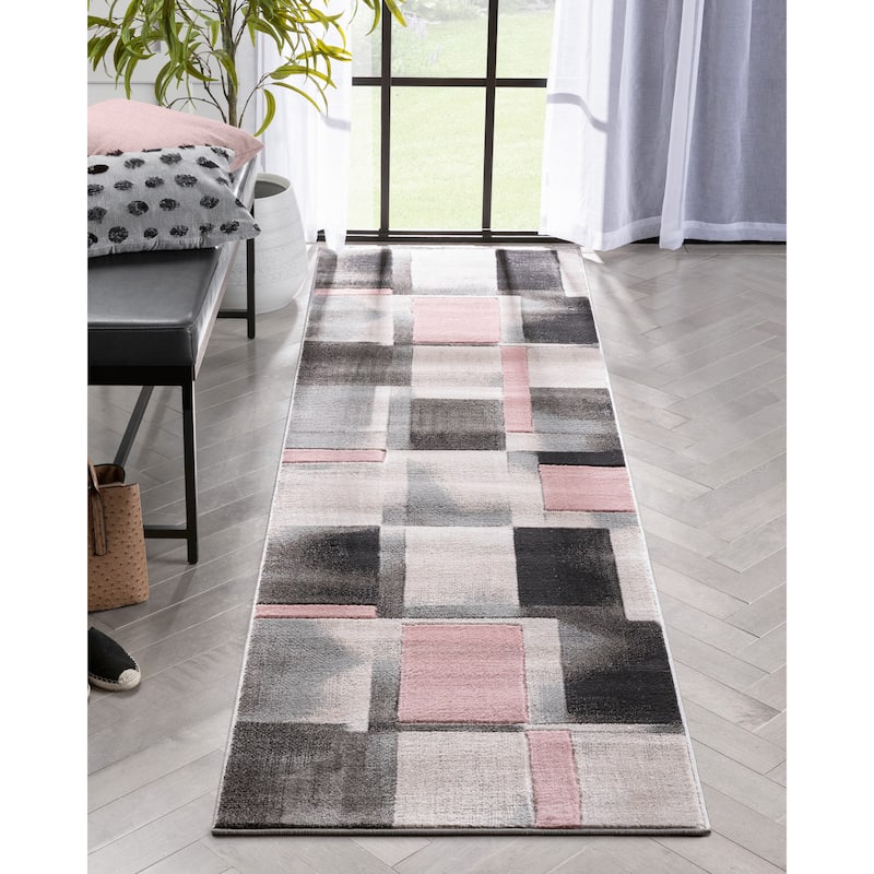 Well Woven Good Vibes Louisa Modern Geometric Area Rug