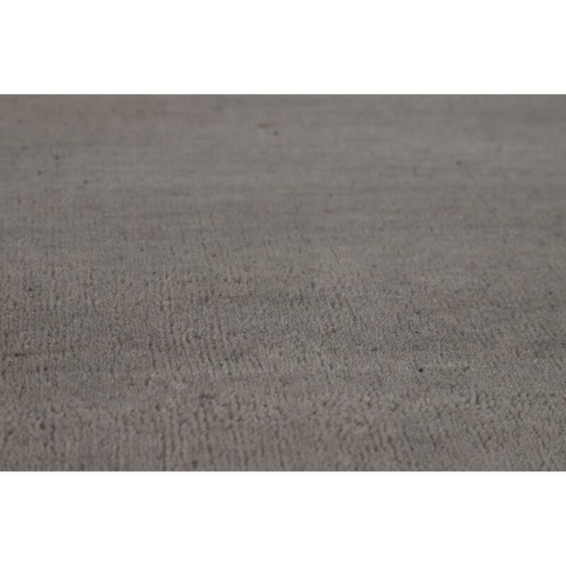 Hand Knotted Oriental 100% Wool Carpet Tribal Animal Pictorial Greys & Charcoal Gabbeh Area Rug - 7' 9'' X 5' 9''