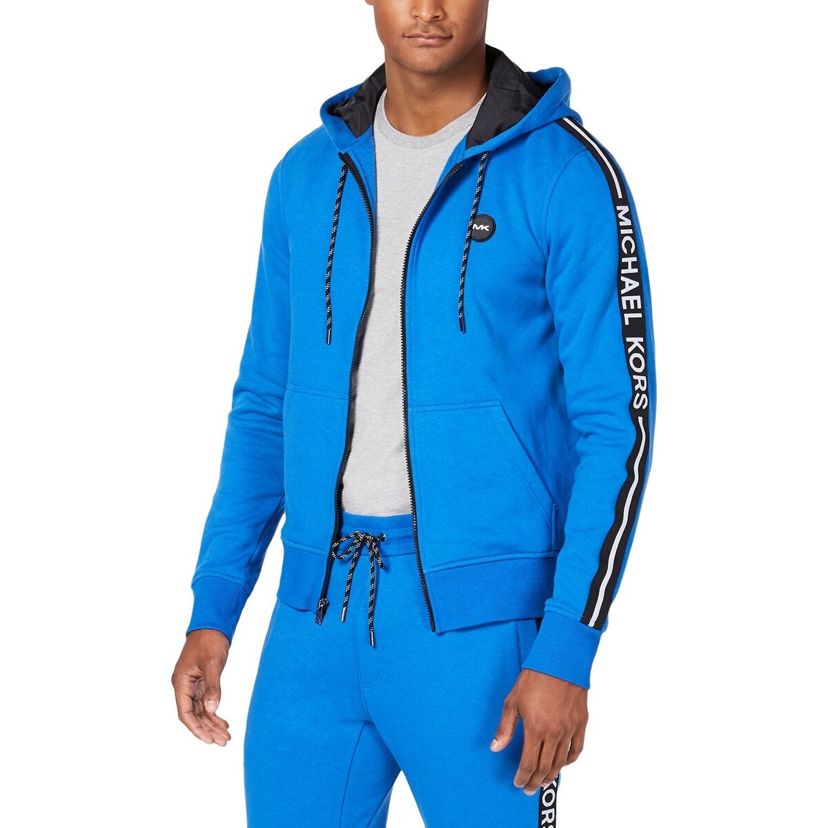 michael kors blue hoodie