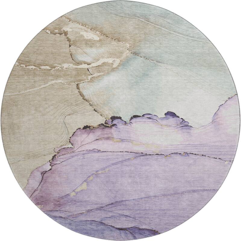 Premium Washable Super Soft Abstract Watercolor Mayfield Rug