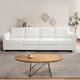 Option 4 Seater Sectional ,Bright White