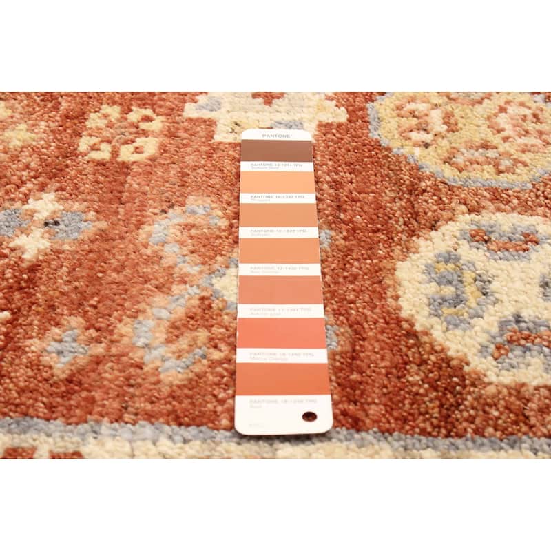 ECARPETGALLERY Hand-knotted Jules Serapi Copper Wool Rug - 5'5 x 7'9