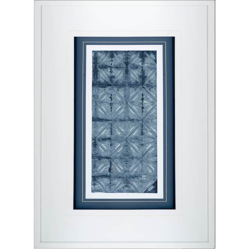 Shibori IV Framed Art Print