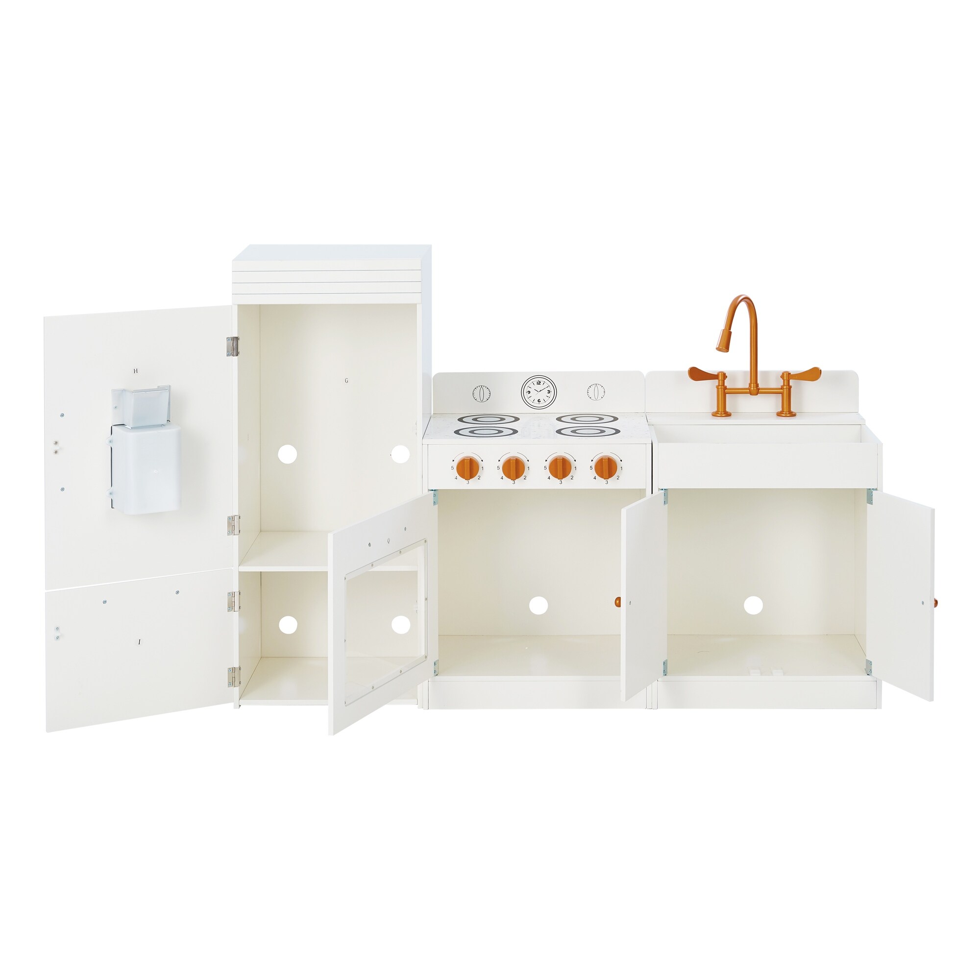 little chef paris play kitchen set