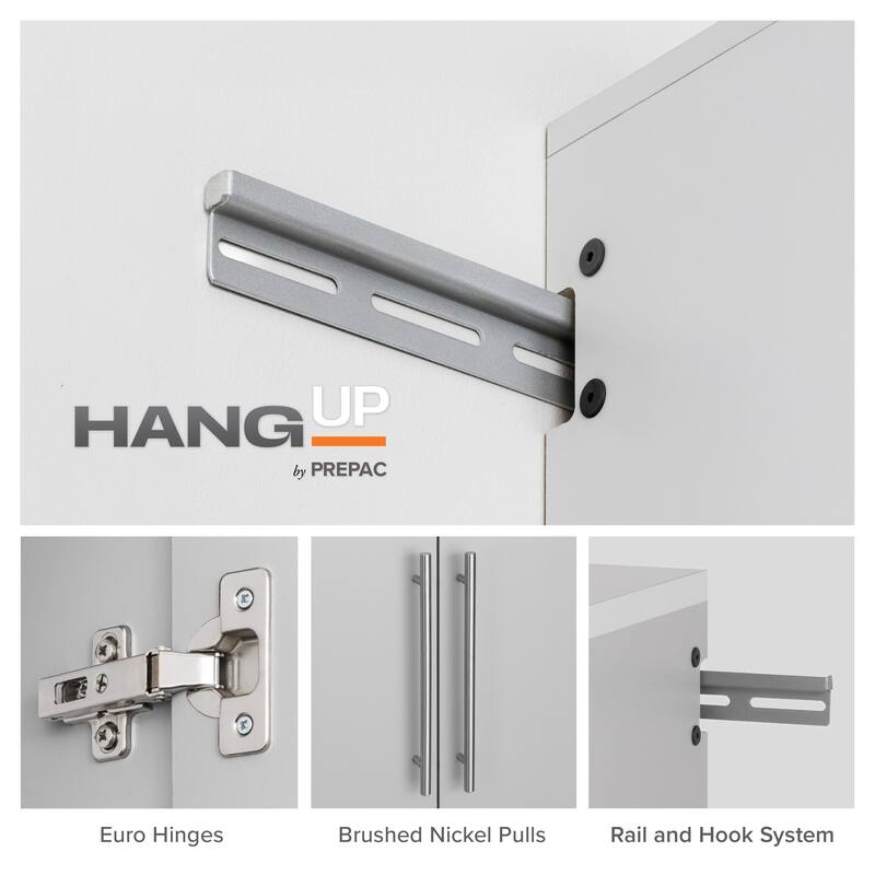 Prepac HangUps 30" Upper Storage Cabinet