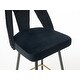 preview thumbnail 47 of 45, Modern Set of 2 Barstools with Nailheads