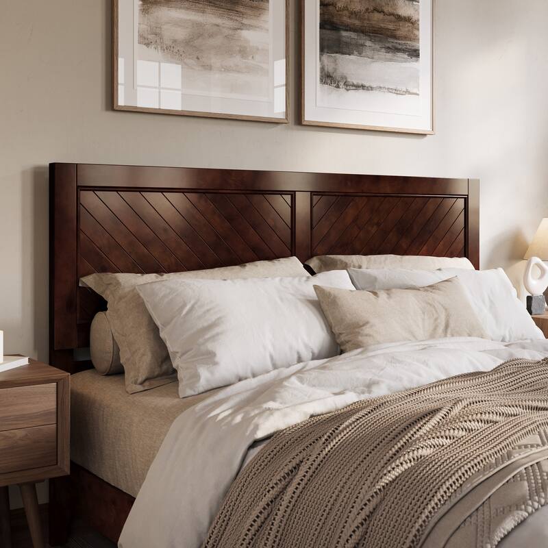 Berkshire Solid Wood Low Profile Platform Bed