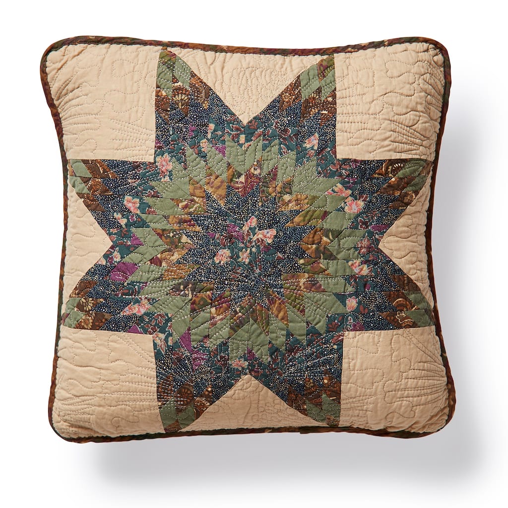 Donna Sharp Forest Star Square Decorative Pillow