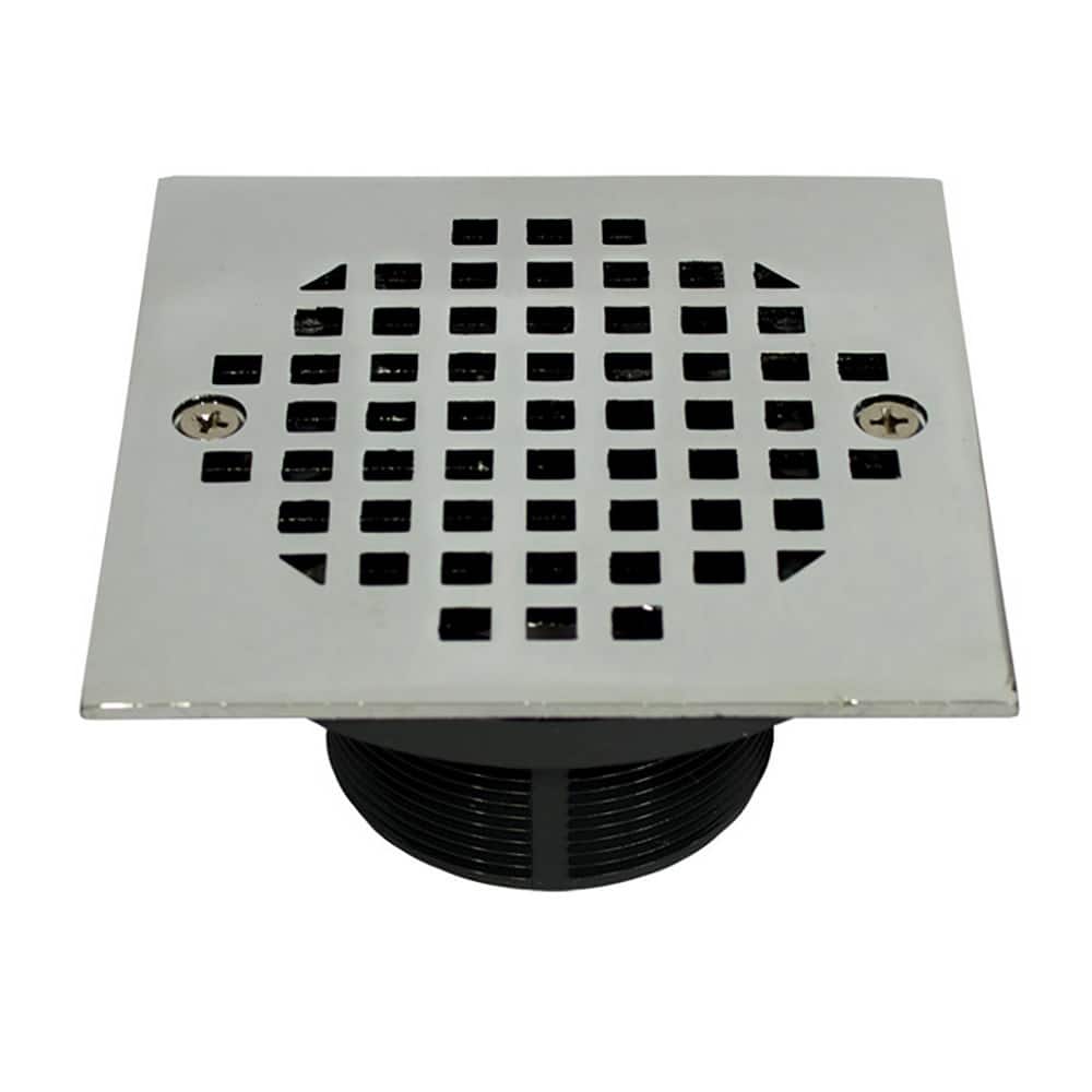 Jones Stephens D50989 2 PVC Spud With 4-1/4 Square Strainer