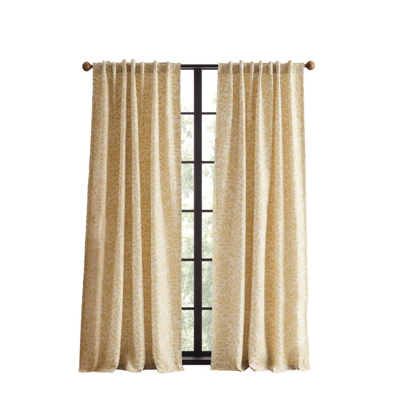 Martha Stewart Vineyard Backtab Curtain Panel Pair