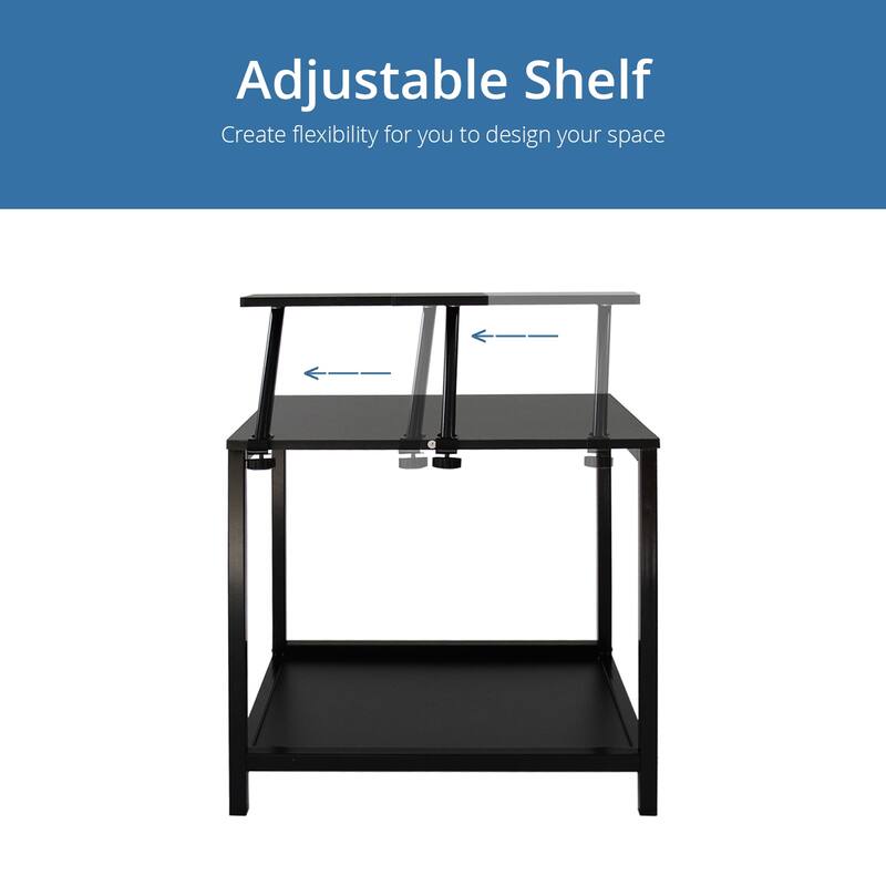 Consoles Side Table Wooden Side Table Small Bedside Table with Storage Shelf Metal Frame Coffee Table for Living Room Bedroom