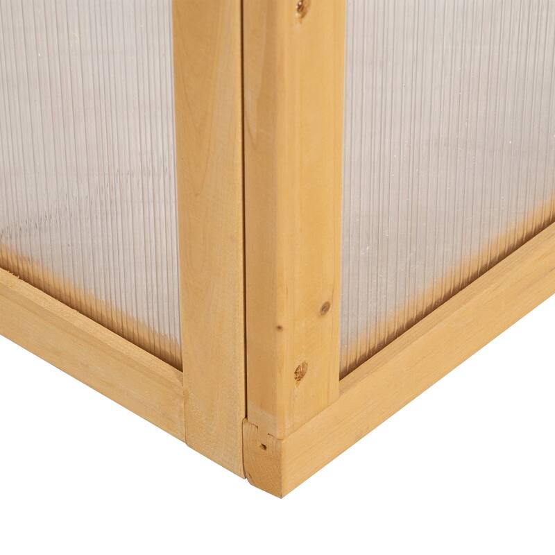 Lean To Green House Brown