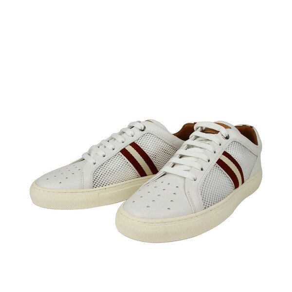 bally sneakers white