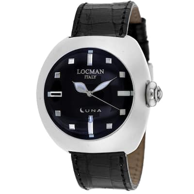 Locman Women's Classic Black Dial Watch - 4100BK - 6 (36)