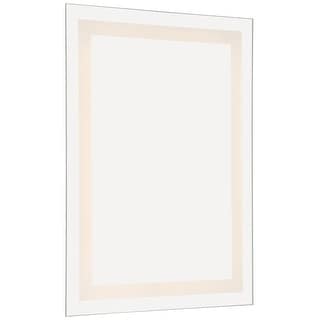 Access Lighting Peninsula 24" W x 32" H Rectangular Frameless Flat