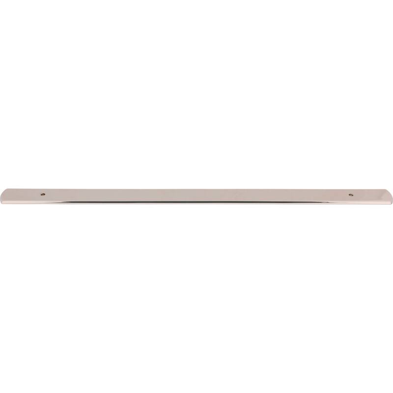 Top Knobs TK3278 Wescott 18" Center to Center Cabinet Pull Backplate - Polished Nickel