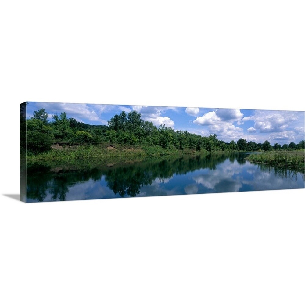 Shop Minnesota Mississippi River Headwaters Canvas Wall Art Free Shipping Today Overstock 16859410