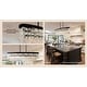 preview thumbnail 7 of 9, Minka Lavery 6707 Shimmering Elegance 5 Light 48" Wide Crystal Linear