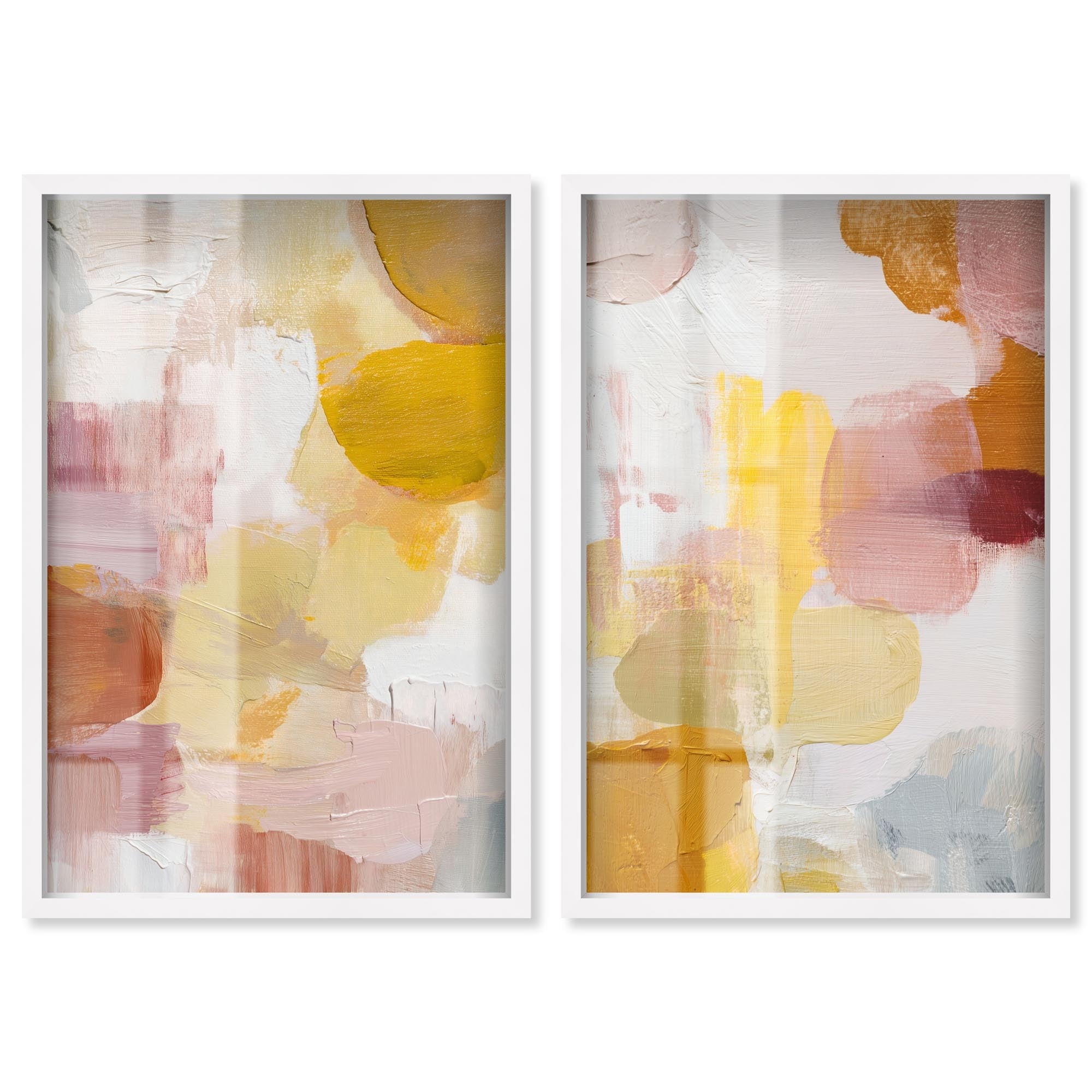 Abstract Abstract Set Shadowbox Print by Art Remedy