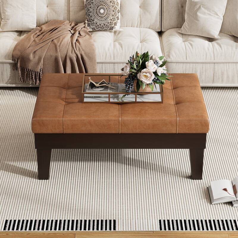 Ottoman Comfortable choice, multiple functions, classic design, and cozy corners WITH DRAWER