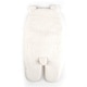 preview thumbnail 2 of 1, Tadpoles Plush Sherpa Swaddle Wrap - Ivory, Ultra Soft 0-12M Baby Blanket for Crib, Stroller, or Car Seat